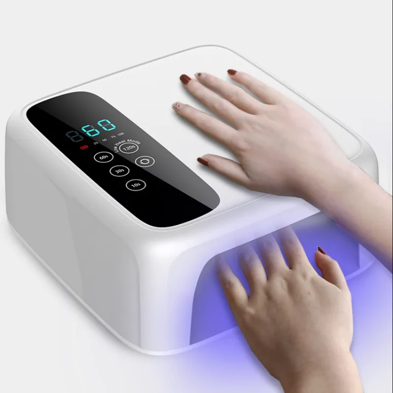 Nail Lamp 72W UV LED Nail Dryer for Curing Gels Polish with Smart Sensor Manicure Nail Art Salon Equipment Brand