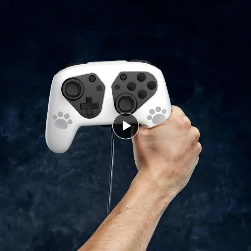 

Non-slip With 2 Rocker Cap Protective Skin High Quality Silicone Cover Game Console Protection Case Comfortable Feel Anti Sweat