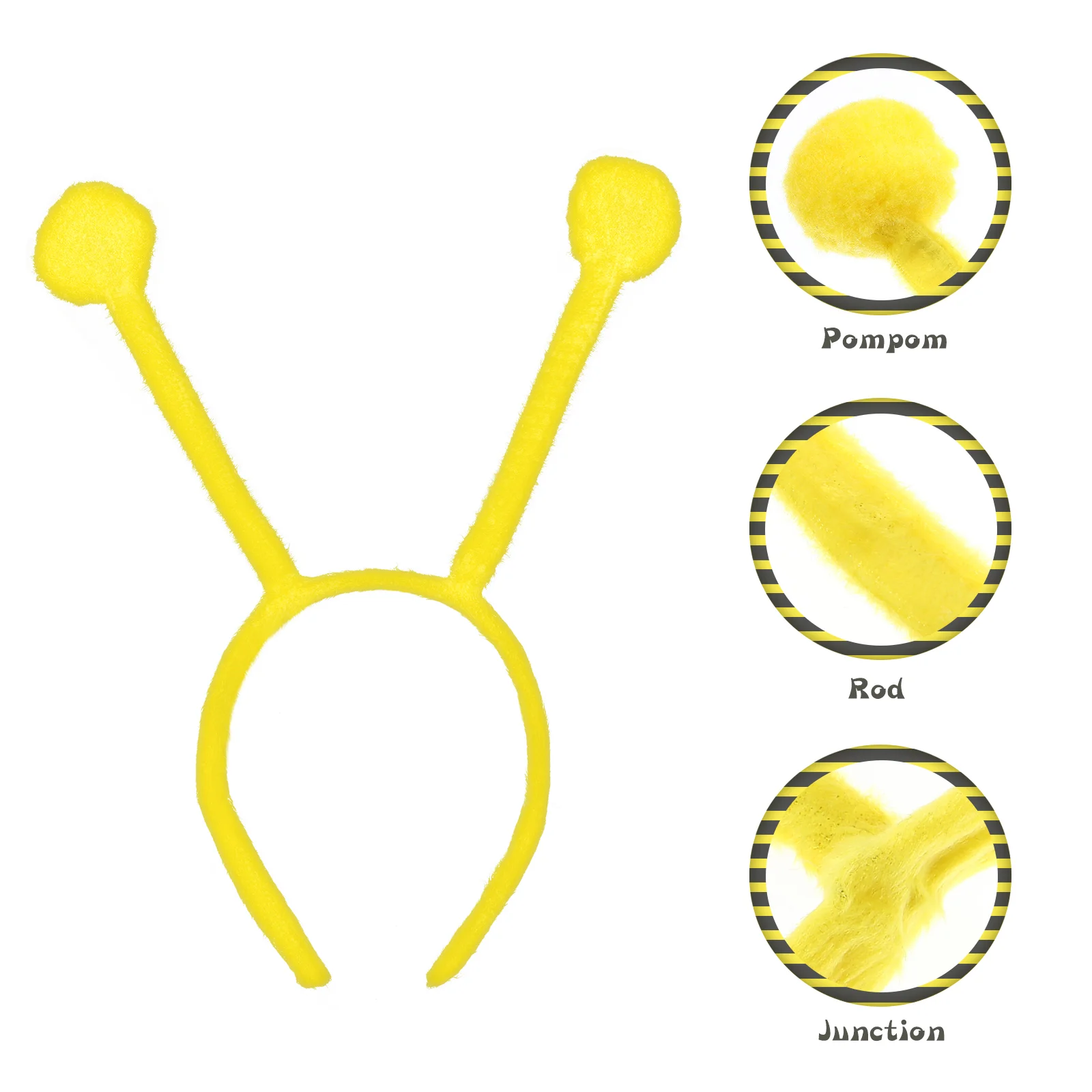 Повязка на голову с изображением пчелы реквизит для косплея повязки волос
