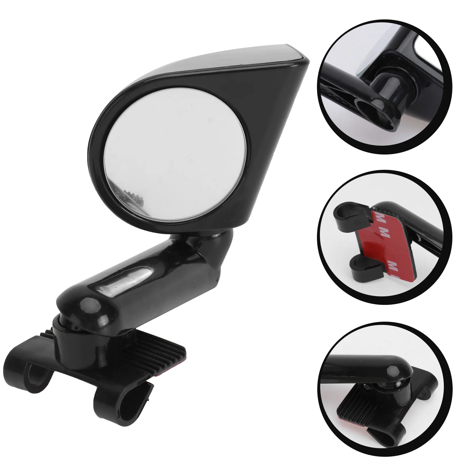 

Mirror Car Rearview Side Passenger Blind Spot Mirrors Dimming Safe Wide Angle Adjustable Parking Auxiliary Rotatable
