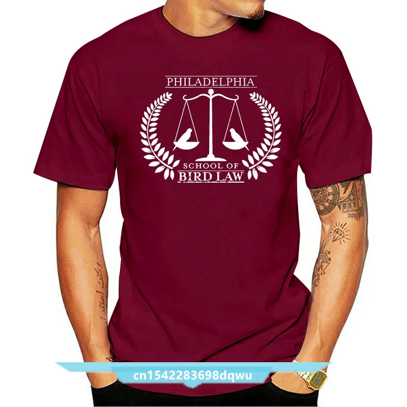 

Men's Philadelphia School Of Bird Law Funny Gift TShirt T Shirt Custom Tee Shirt S-3xl Letter Anti-Wrinkle Comical Shirt