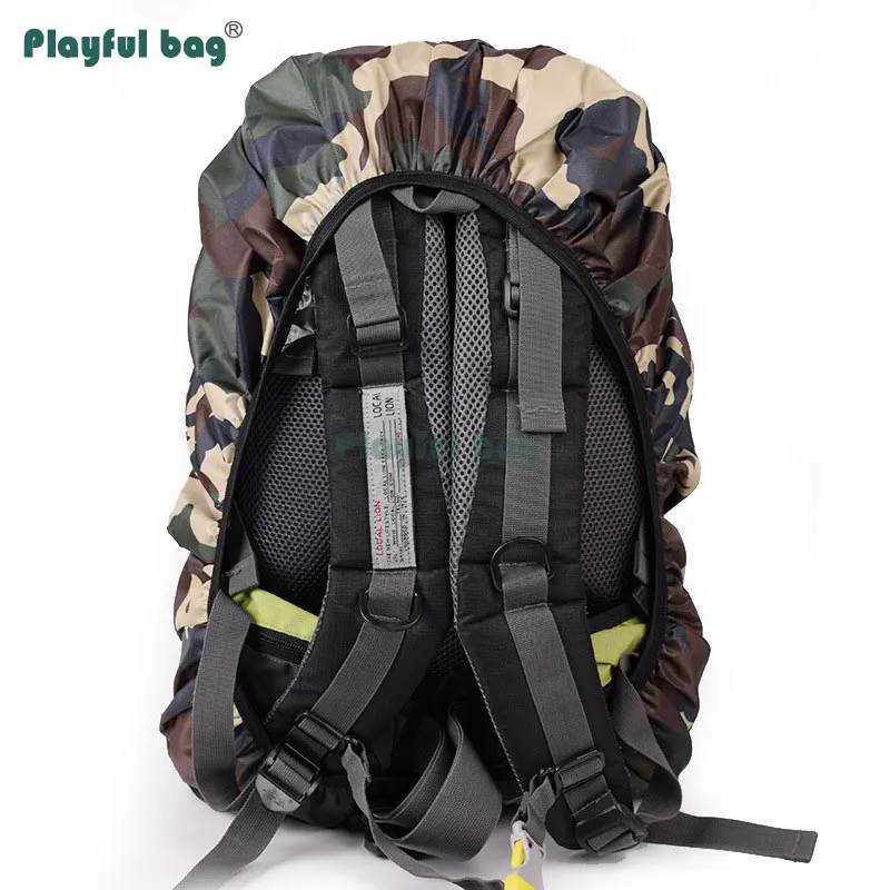 Камуфляжный рюкзак защиты от дождя 25-80L уличный сумка для ноутбука