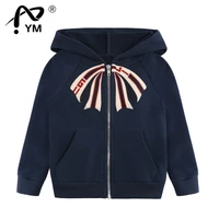 new 2022 arrival girls long sleeve clothes cotton bow children clothing hoodie kids top fashion sweatshirt autumn winter co