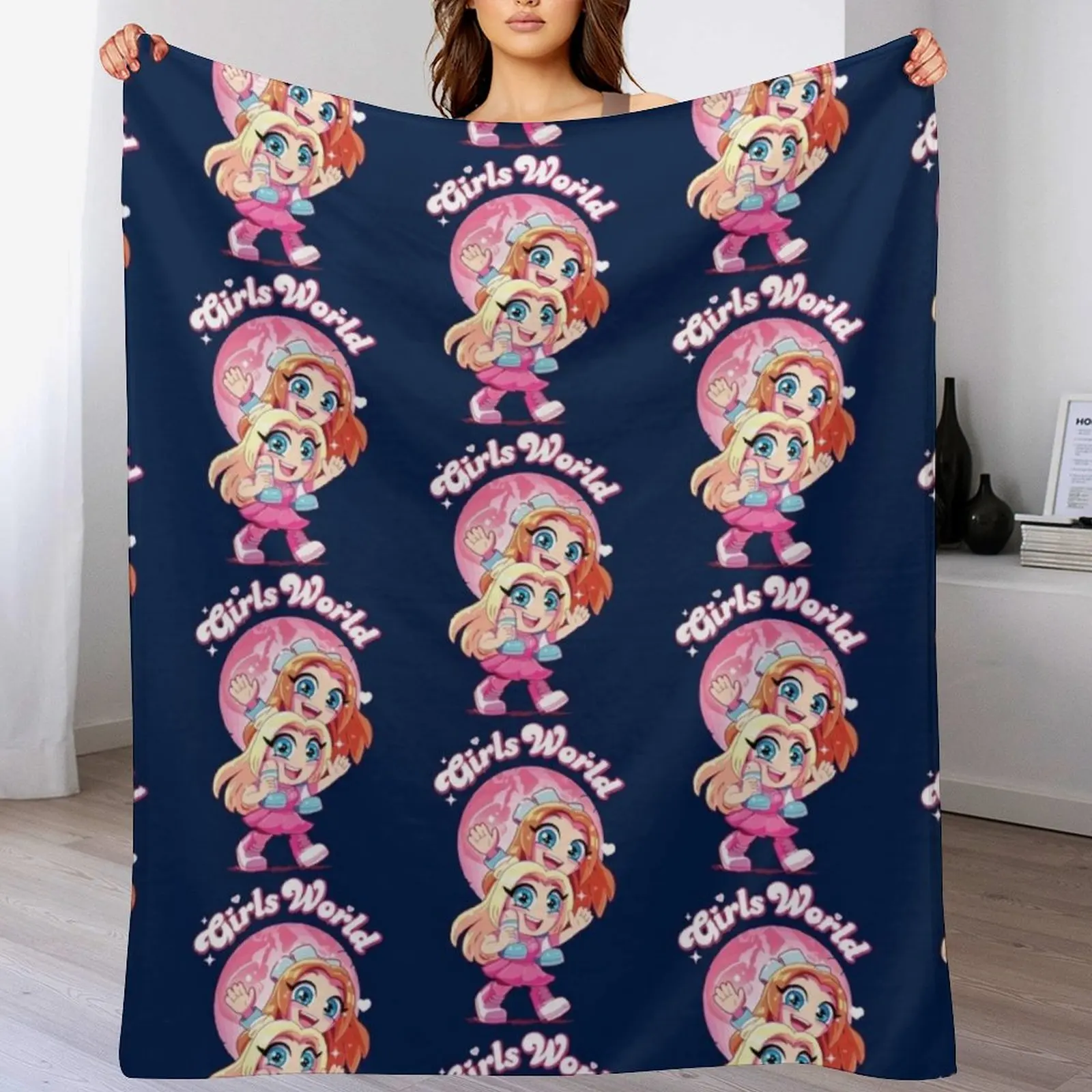 Одеяло Mackenzie Turner Girls World винтажные туристические одеяла