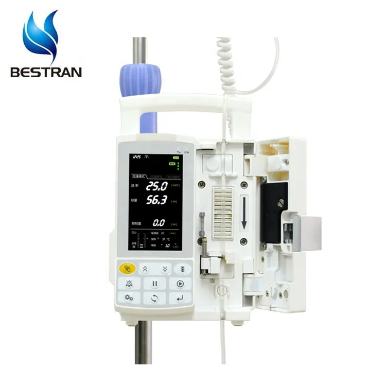 

BT-IP01 portable injection transfusion veterinary patients syringe clinic medical equipment hospital iv infusion pump price
