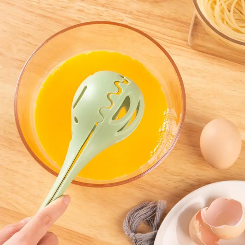 

Household Egg Beate 1pcs Manual Stirrer Two-in-one Hand Cake Holder Noodle Holder Tongs Food Clips Cream Bake Tool