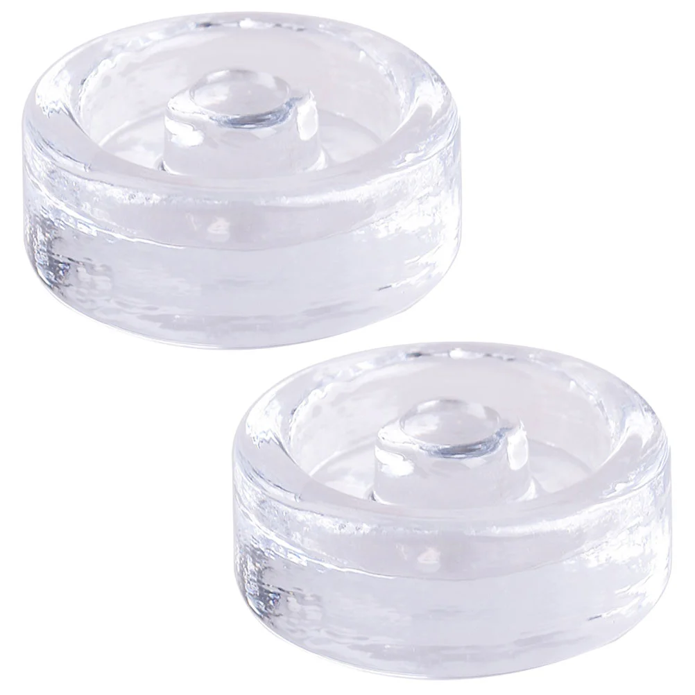 

2 Pcs Fermented Glass Weights Mason Jars Lids Loss Tools Household Fermentation Wide Mouth Small Fermenting