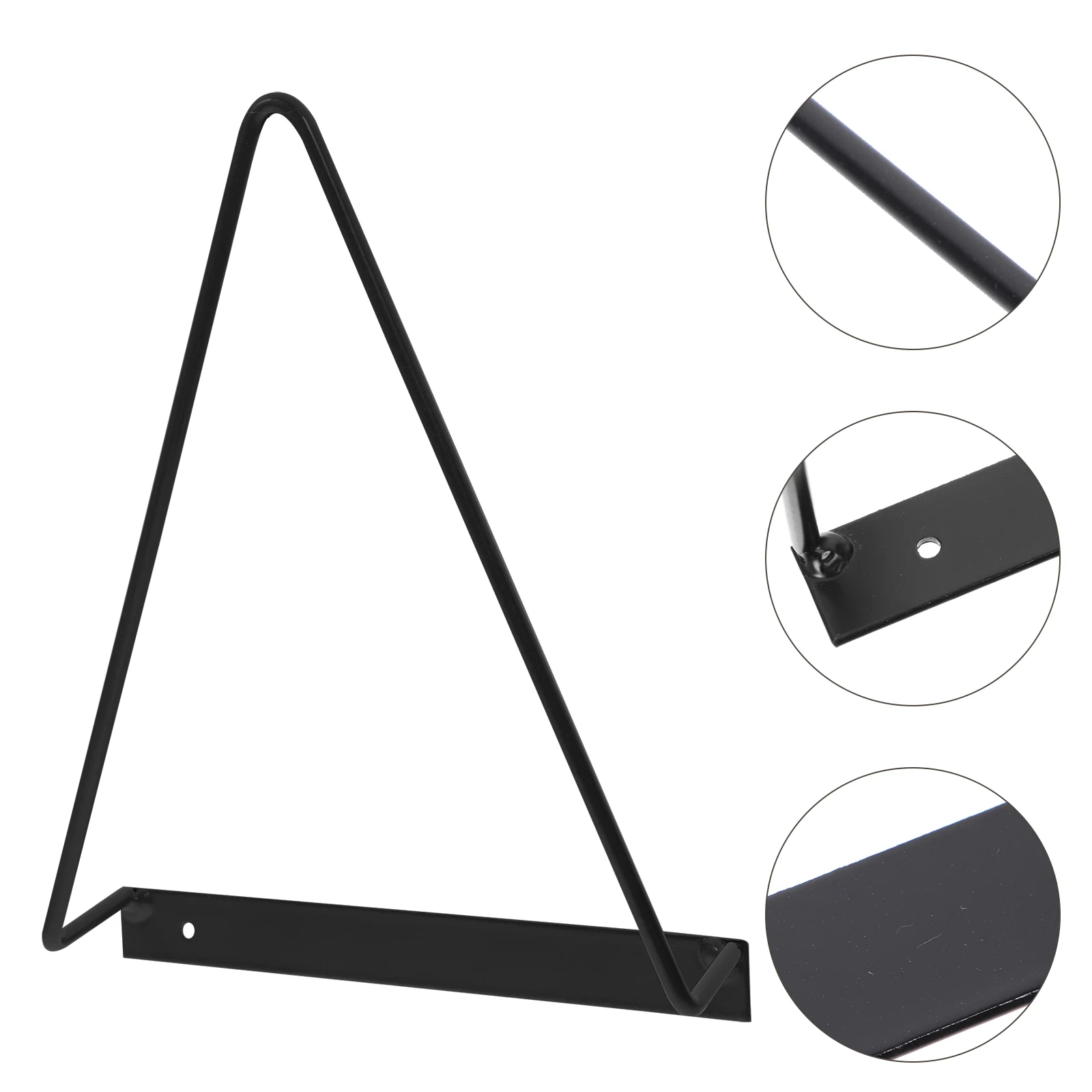 

Wall Shelf Record Holder Vinyl Floating Mount Display Shelves Storage Triangle Triangular Geometric Mounted Bookshelves Albums