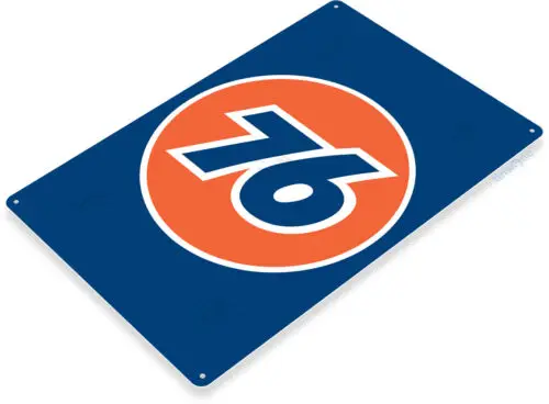 Автозаправочная Станция Union 76 Автомастерская автомагазин Ретро Декор стен