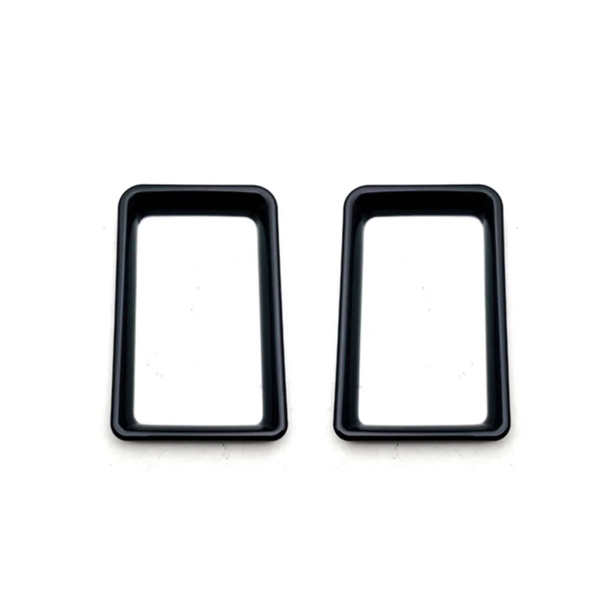 

Car Side Air Condition Outlet Vent Cover Trim Decoration for 2020-2023 RHD Accessories - Black