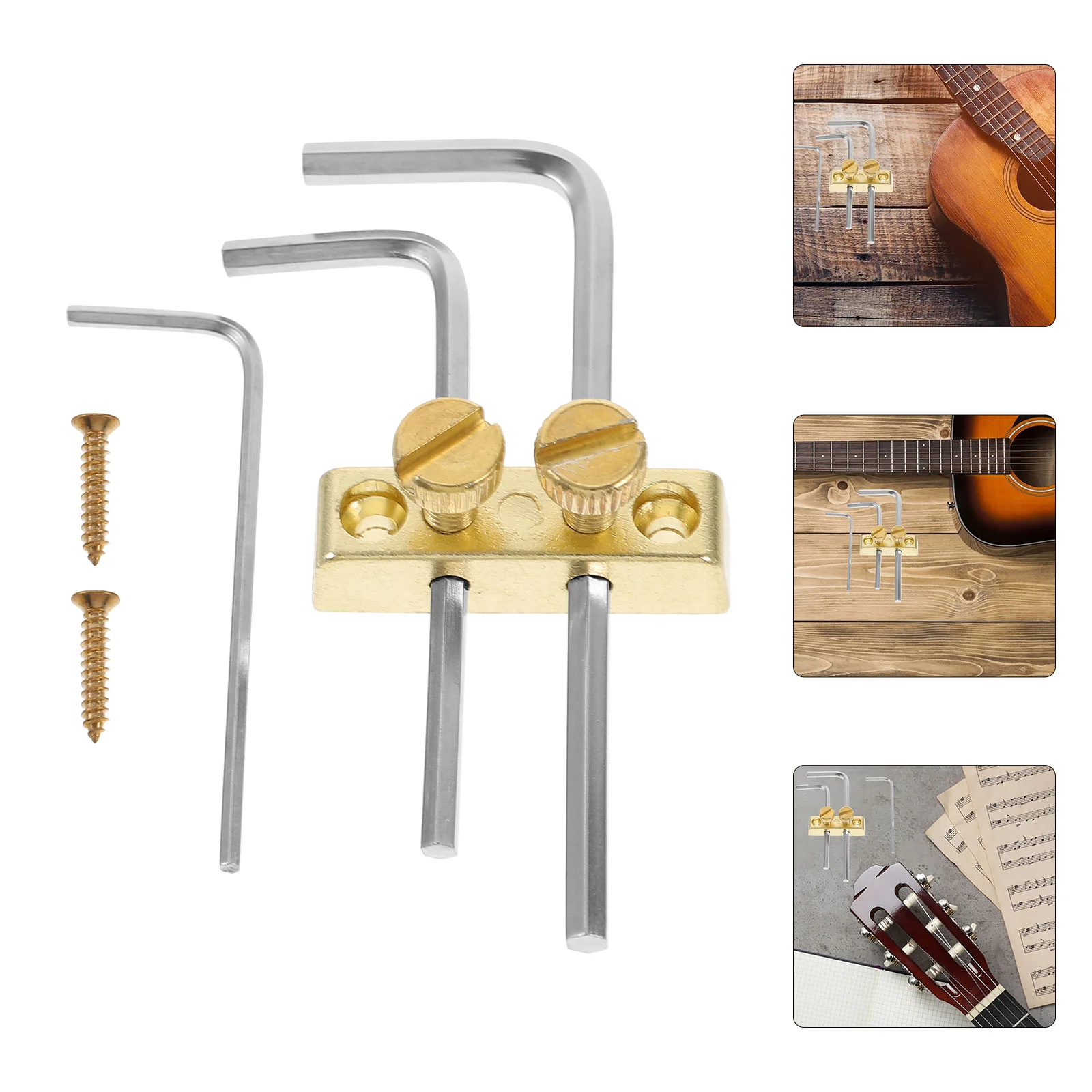 

Guitar Supplies Accessories Luthier Tools Kit Stuff Hex Wrench Holder Electric Wrenches Gilded Replacement