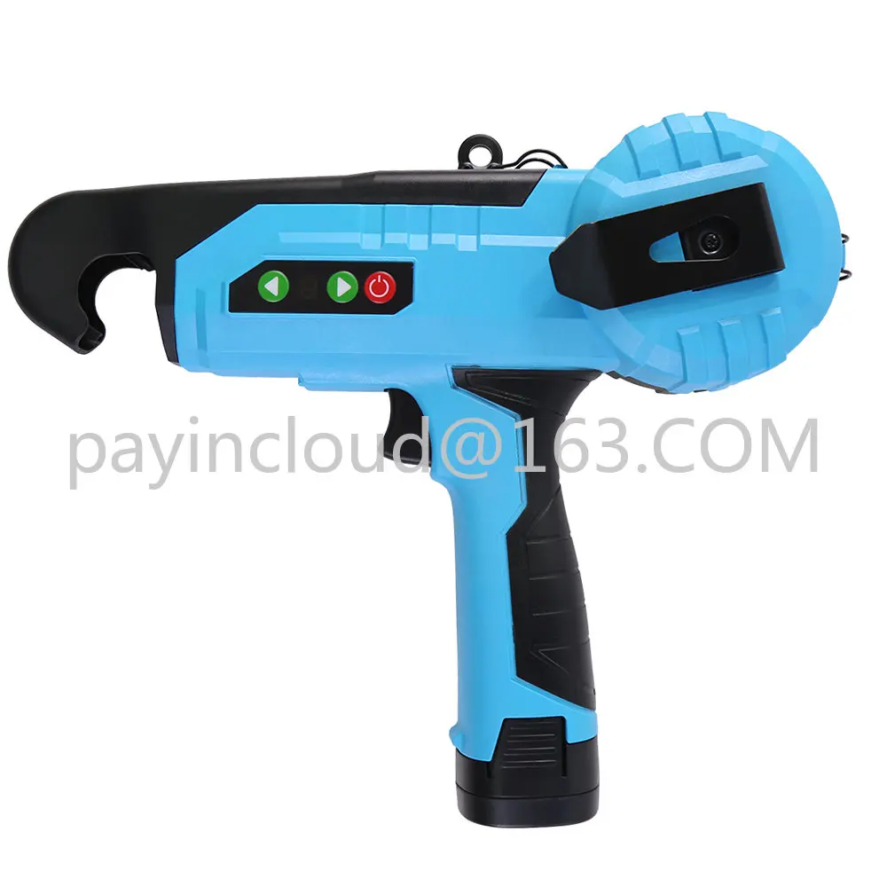 

Electric Plant Tying Machine Tapener Gun Vegetables Vine Binding Machines Plant Stem Strapping Tool for Grape Branches