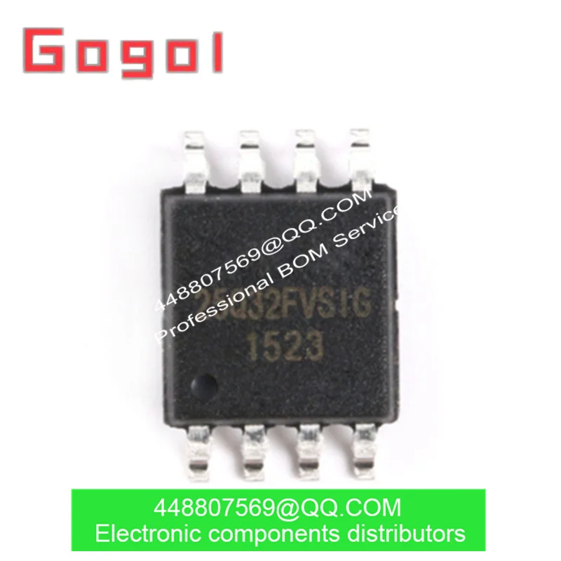 W25Q32JVSSIQ 25Q32JVSSIQ IC FLASH 32 Мбит 104 МГц 8soic 100% новый 20 шт.