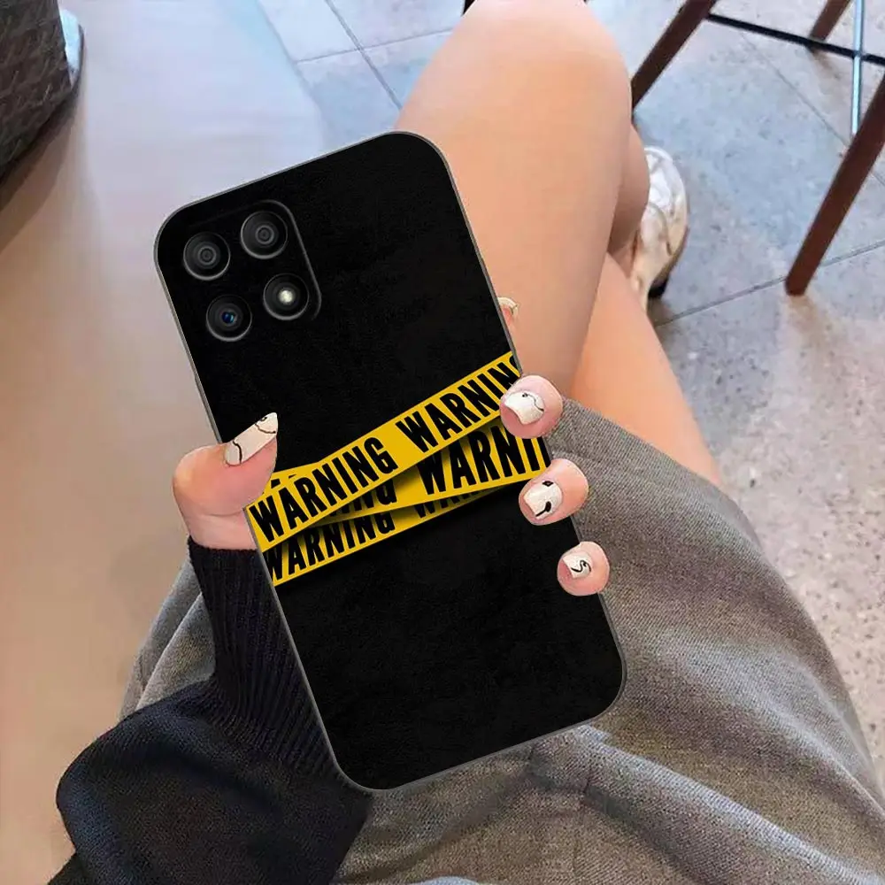 Предупреждающий чехол для телефона HUAWEI Honor 9X 9 8 8X Max 90 80 70 60 50 30 20 Lite