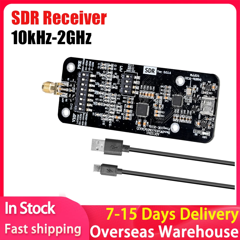 

RSP1 Msi2500 Msi001 SDR Receiver 10kHz-2GHz 12Bit ADC Radios Receiving Module Circuit Scheme Software Defined Radios Receiver