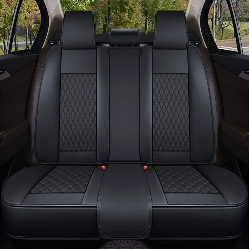 Универсальные кожаные чехлы на автомобильные сиденья для Škoda Yeti superb Octavia spaceback RAPID