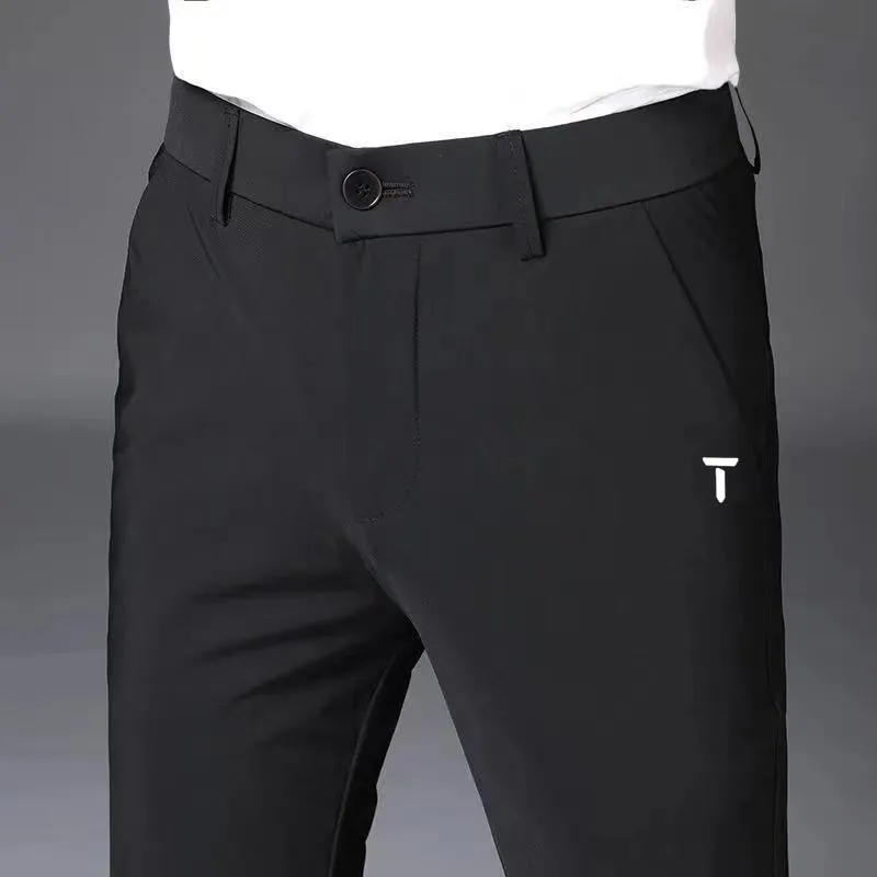 Golf Clothing for Men's High Summer Golf Wear Men Golf Pants Men Golf Wear Pants Light Quick-Drying Golf Wear Men Malbon Golf