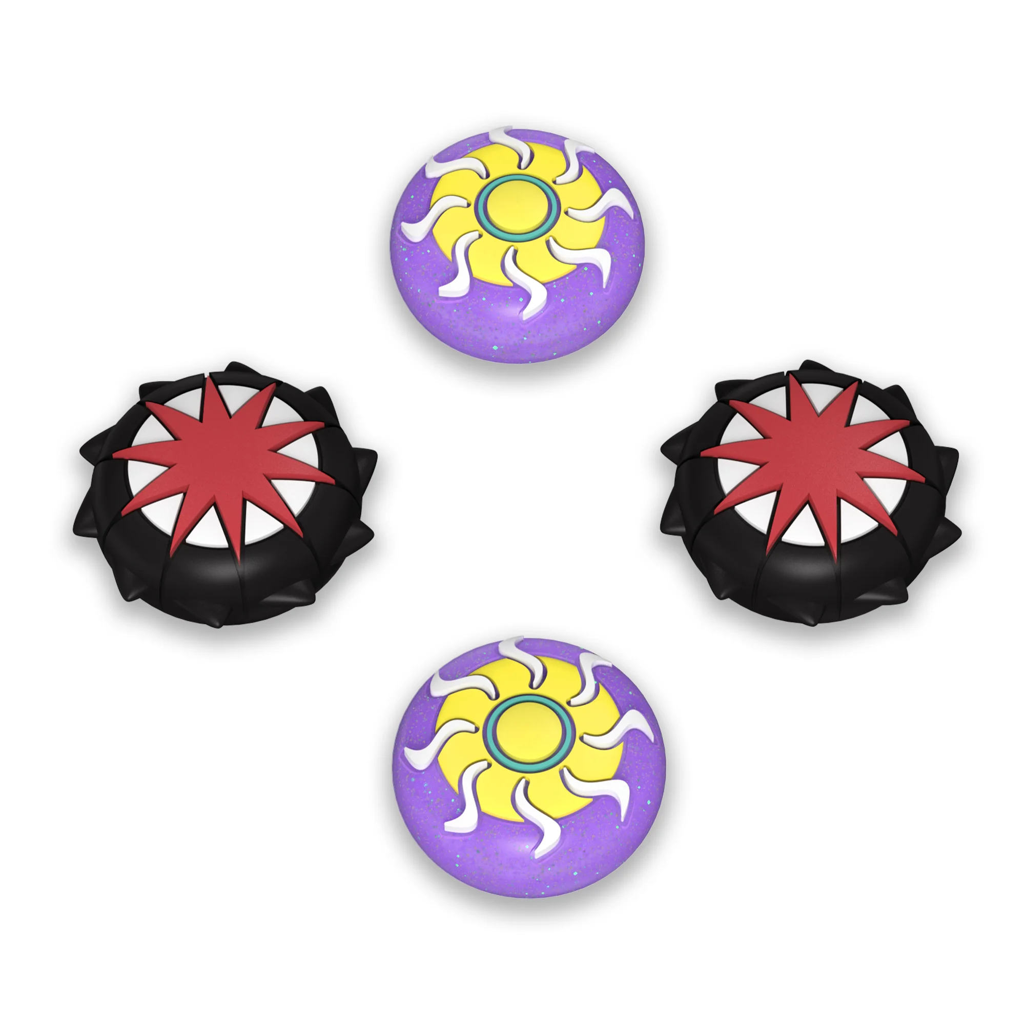 

PlayVital Joystick Caps for Nintendo Switch & Switch Lite, Thumb Grips for Switch OLED Joycon -Pulse & Engine
