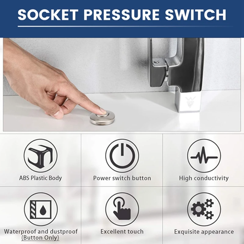 Комплект воздушных переключателей для утилизации мусора GTBL кнопка