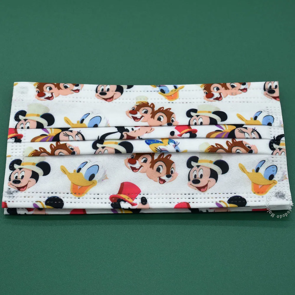 Защитная маска для лица взрослых с мультяшным изображением Микки из Диснея