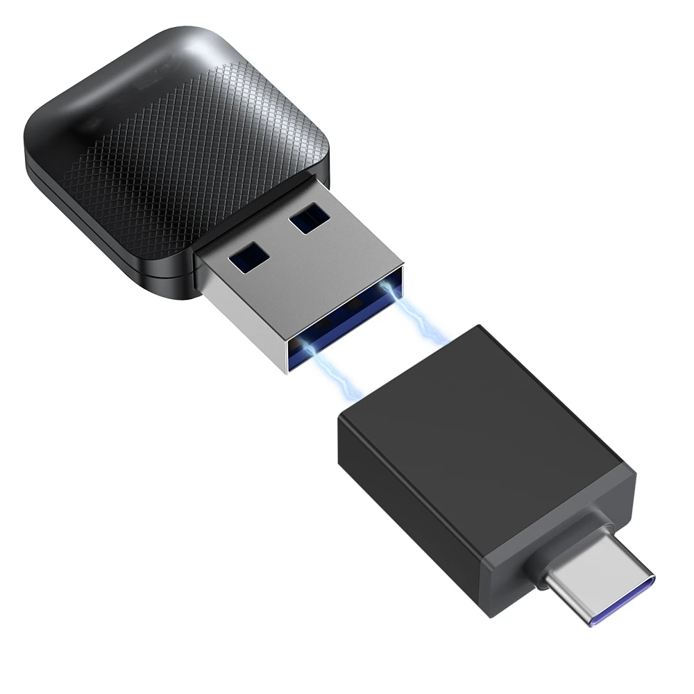 

Мини-беспроводной Адаптер 2-в-1 Smart Dongle Для OEM CarPlay, Совместимый С USB И Type-C