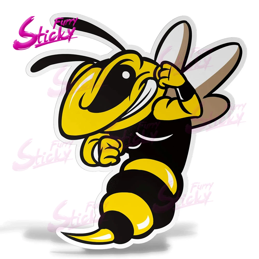 

Пушистая липкая Angry Wasp Bull Elephant, аниме, автомобильная наклейка, автомобильная наклейка, автомобильные аксессуары для шлема, багажника, ноутбука, мотоцикла, наклейка