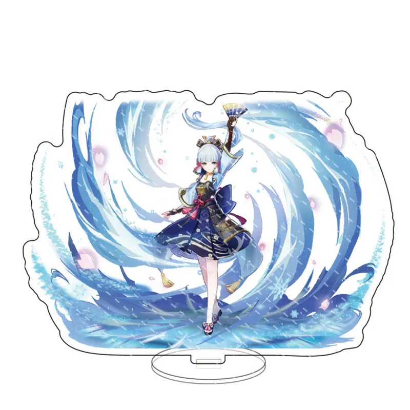 

Anime Figure Genshin Impact Ayato Kamisato Ayaka Ganyu Xiao Xingqiu Aloy Acrylic Stand Model Plate Desk Decor Standing Sign Gift