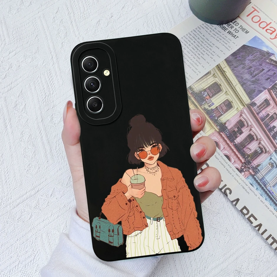 Фото Чехол для Samsung Galaxy A34 5G, матовый Мягкий силиконовый чехол для Samsung A 34 5G, новый дизайн, милые авокадо, Мультяшные ультратонкие чехлы №4