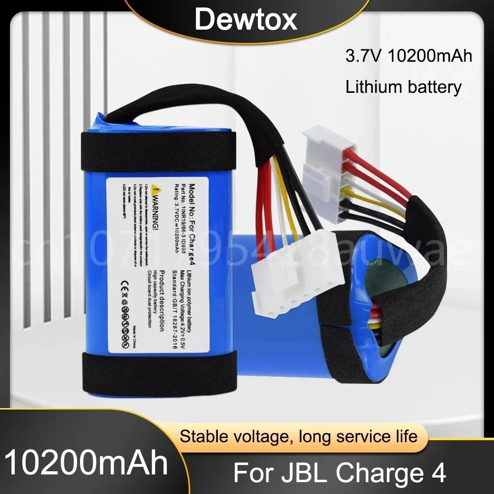 Сменный аккумулятор 3 7 В 10200 мАч для JBL Charge4 детали динамика Charge 4 ID998 IY068 SUN-INTE-118
