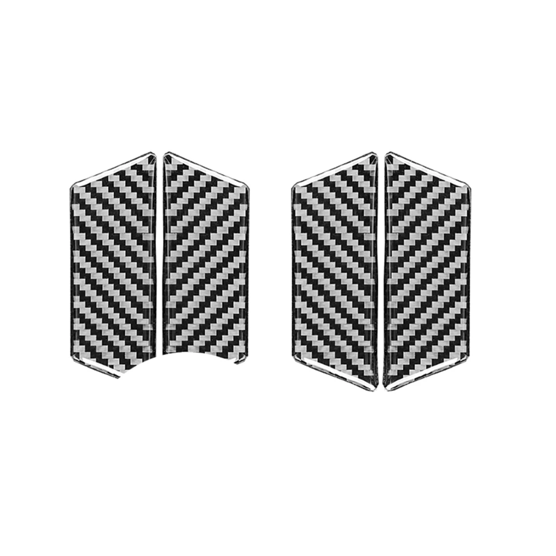 

Наклейка на дверную ручку из углеродного волокна для Touareg 2011-2018, аксессуары для интерьера