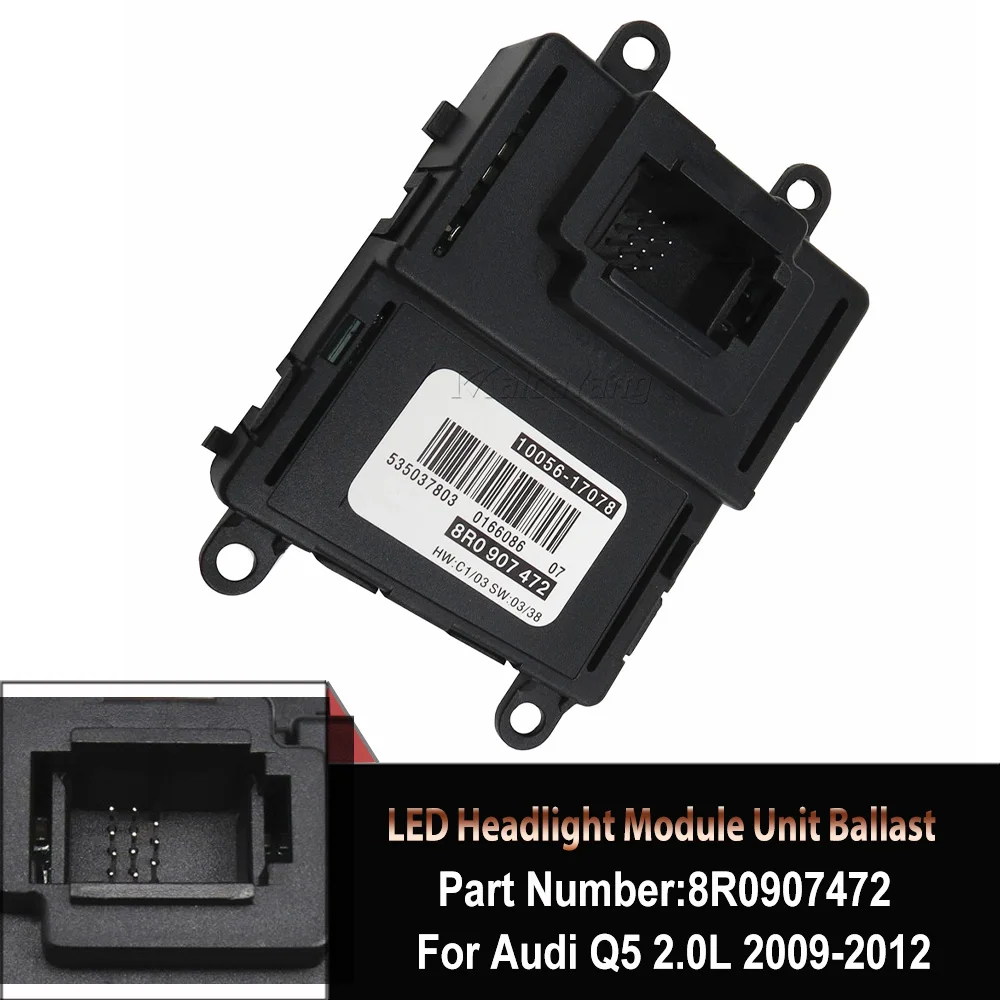 Новинка, 8R0-907-472 8R090747 2А, лампы головного света, ДХО, балластный модуль управления для Audi Q5 8R0907472 8R0 907 472-10056
