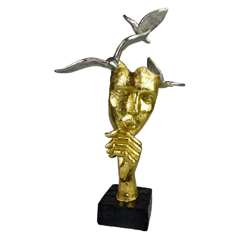 Статуэтки для украшения интерьера аксессуары стола статуэтки миниатюрный