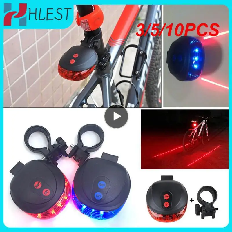 

Bicycle Bike Cycling Silicone Head Front Rear Wheel Safety Light Lamp Set Ultra Bright Waterproof Bike Car Lights Car Accessorie