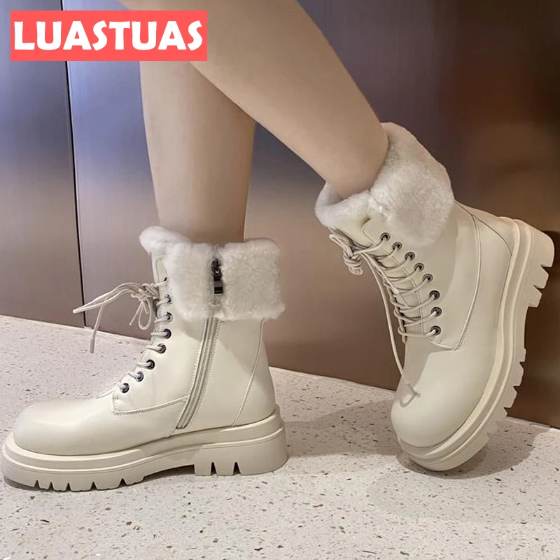 

Женские полусапожки из натуральной кожи, на меху, размеры 34-43