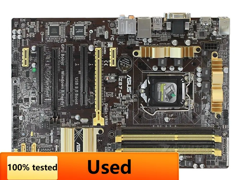 ASUS оригинальная материнская плата intel LGA 1150 DDR3 32 Гб