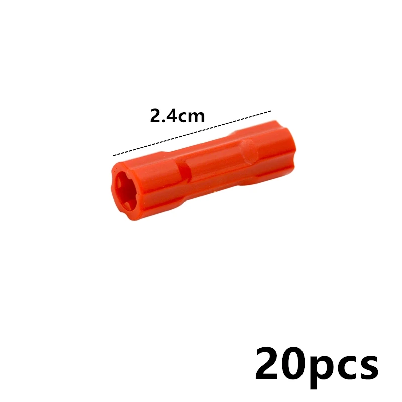 

Assembles Particles 26287 1x3 Axle Connector 3L Shaft Connection For Building Blocks Technical Parts DIY Educational Bricks Toys