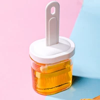 silicone bbq brush dust proof with cover barbecue cleaning brush baking bread cooking oil cream tools kitchen utensil