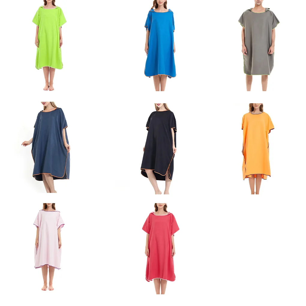 

Bath Sheet Water Absorbent Breathable Bathrobe Accessories with Hat