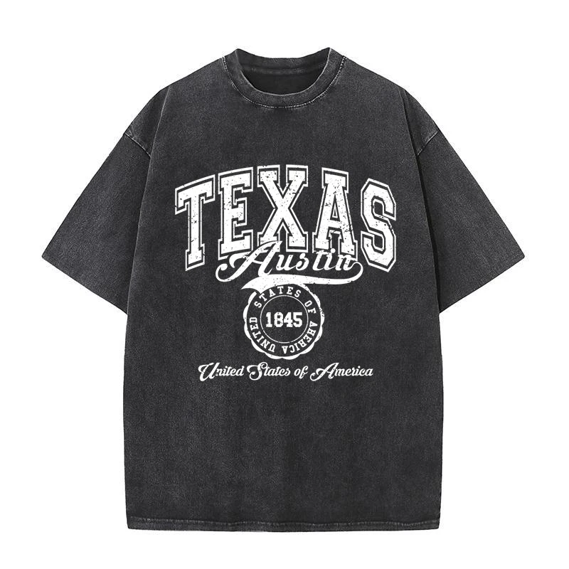 Футболка мужская Техасская Остин, модная дизайнерская тенниска в стиле ...
