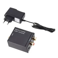 2022 digital to analog audio converter coaxial to analog adapter dac aamplifier output optical digital audio spdif