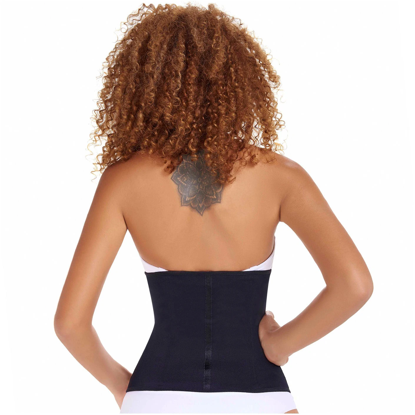 Fajas Colombians Girdles Reducing And Shaper With Three-Button Shaping Belts Waist Trainer Body Shaper