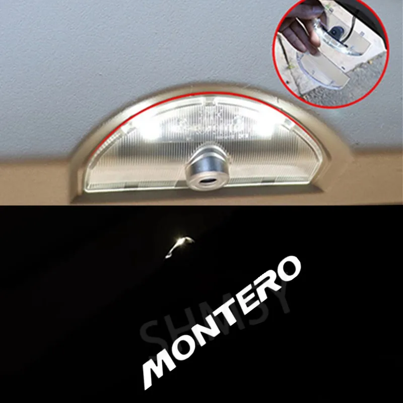 2 шт. Светодиодные проекторы для дверей автомобиля Mitsubishi Montero 2006 2007 2008 2009 2010 2011 2012 -