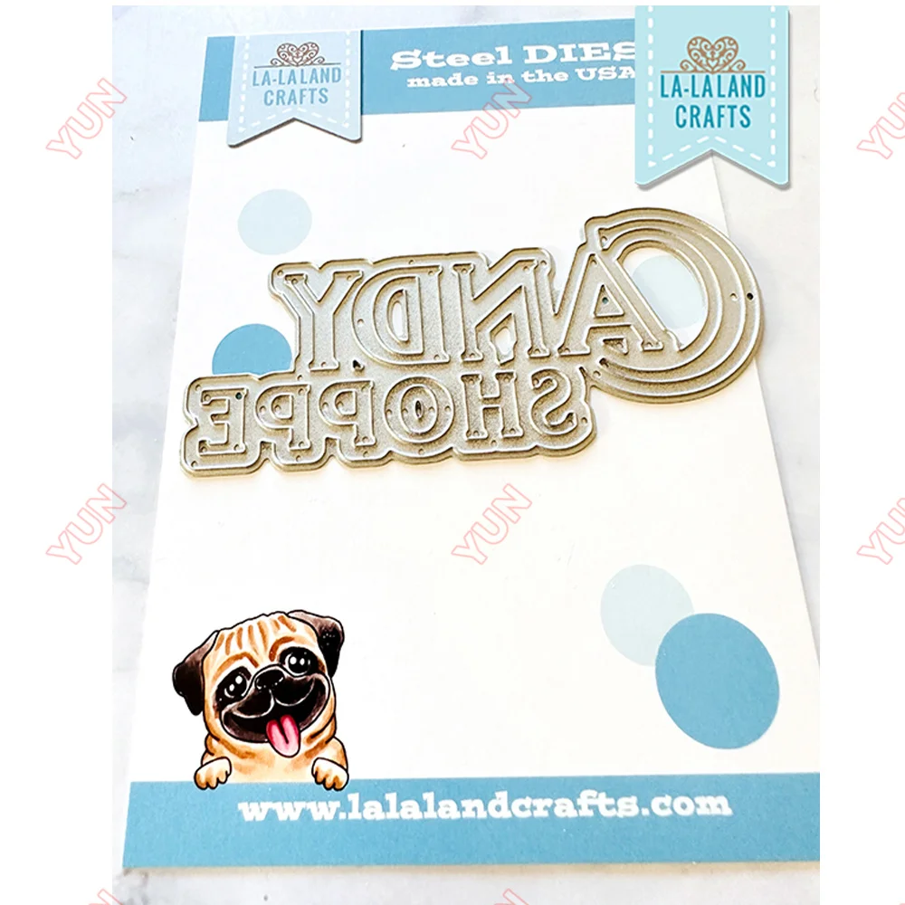 Новый металлический высекальный штамп для сладостей, сделай сам, скрапбукинг, изготовление бумаги, высечки, шаблон ручной работы