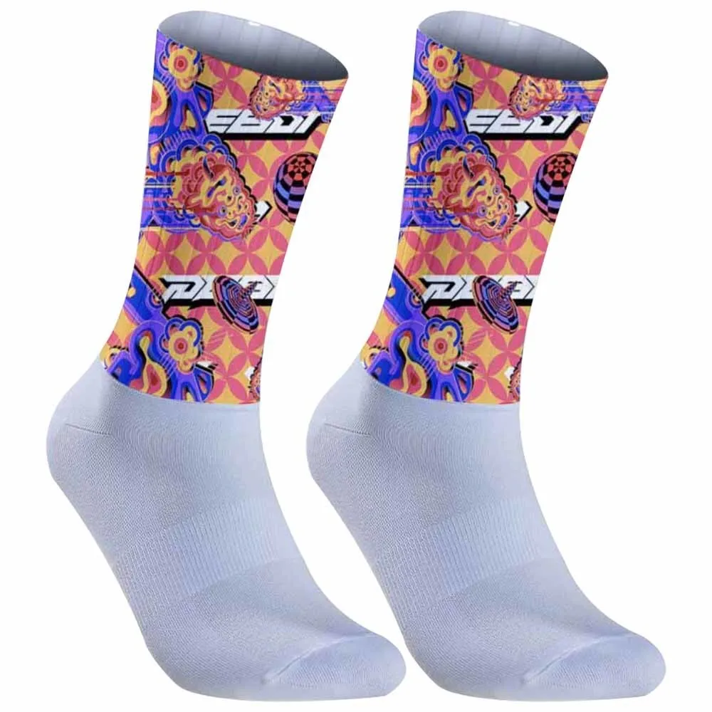 Нескользящие силиконовые профессиональные гоночные аэроспортивные носки