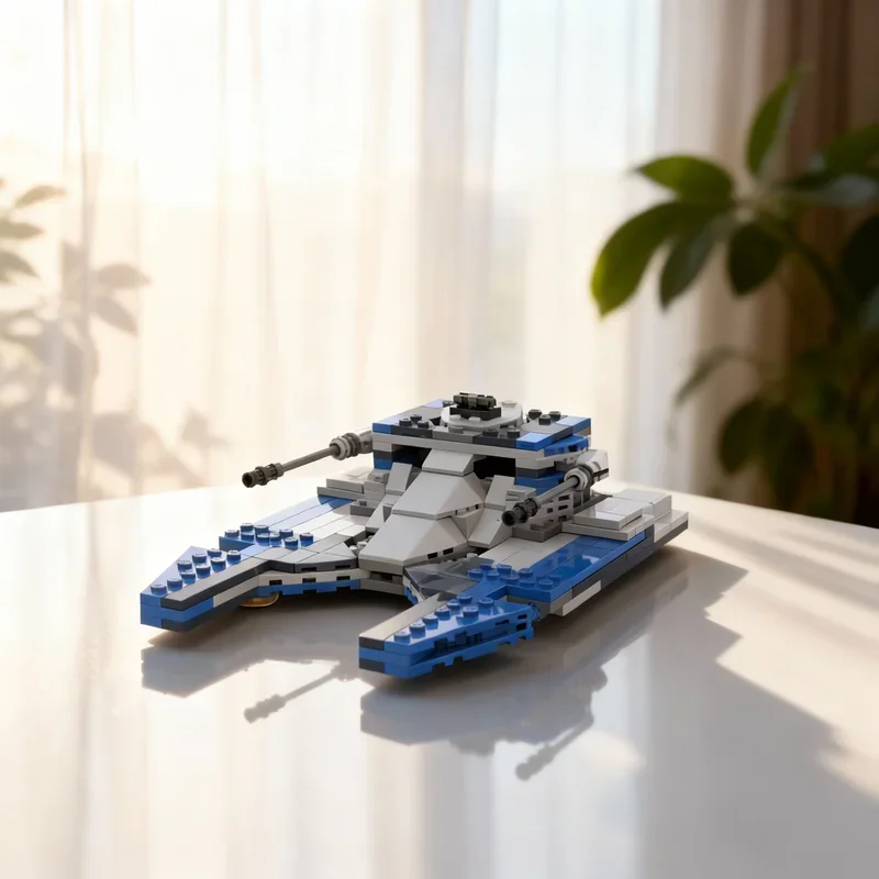 Фото 270 деталей MOC: Модель звездного боя с танками-клонами TX, конструктор, идея для подарка на праздник, развивающая игрушка №1
