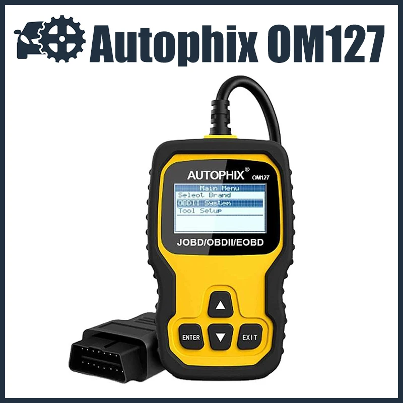 Original Autophix OM127 Obd2 Automotive Scanner JOBD for Japanese Car Erase Fault Code Reader For Toyota Honda Nissan