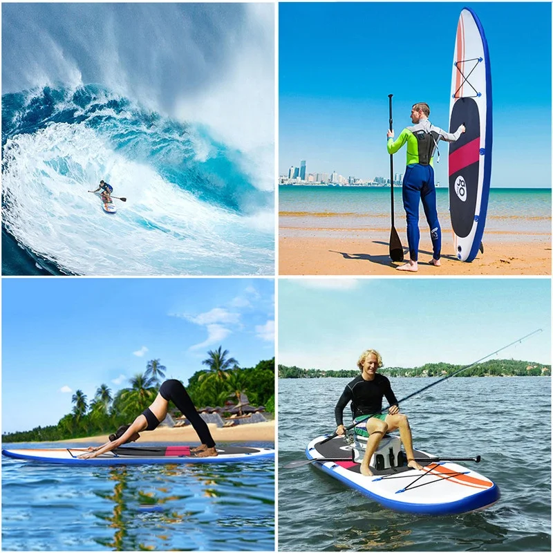 IFUNWOD Sup надувная доска для весла сверхлегкая с аксессуарами