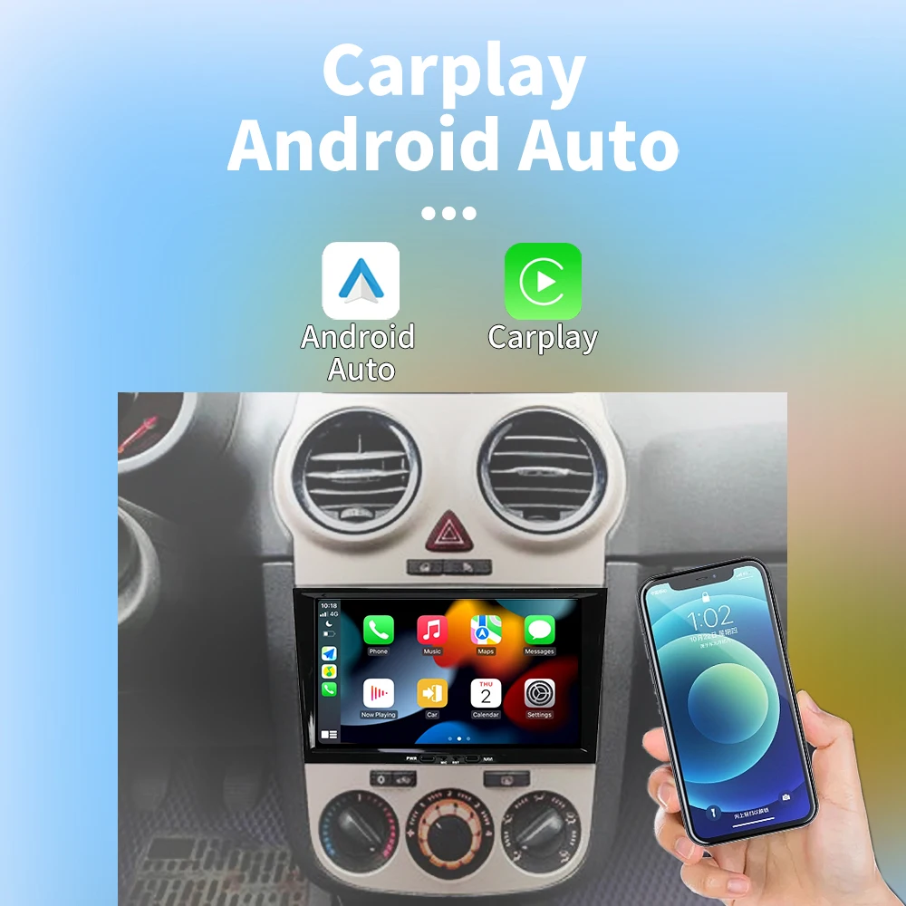 Фото 8-дюймовый экран, стереосистема для Opel Corsa D 2007-2014, Carplay, автомагнитола 2 Din, Android, GPS, Wi-Fi, автомобильная мультимедийная система №3