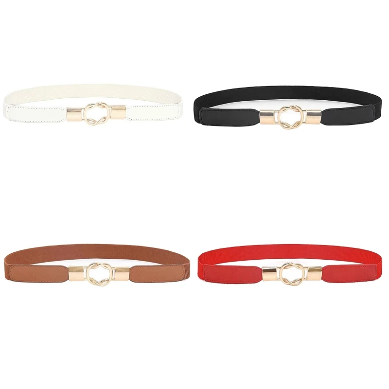 

Женский тонкий эластичный ремень, ремень в стиле ретро для платьев и джинсов