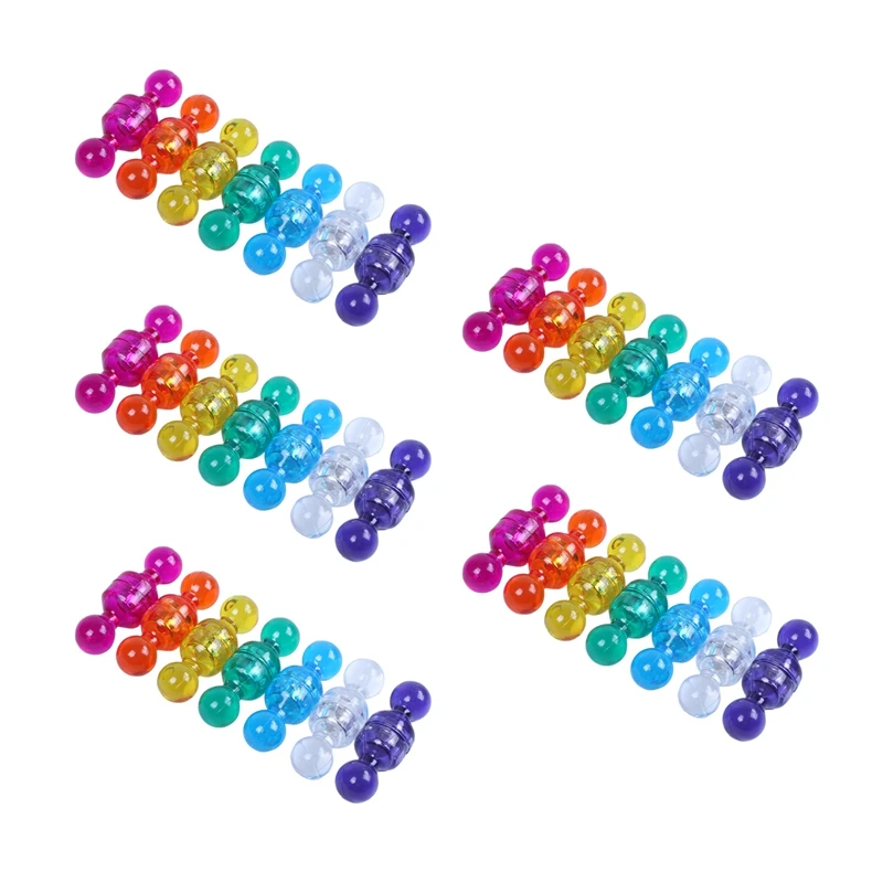

70 Pcs Strong Neodymium Magnets Cones Magnets Super Magnet Pinboard Office Thumbtack Chess